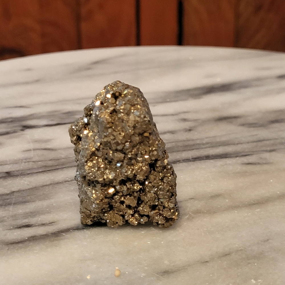 Sparkling Gold Pyrite Cluster